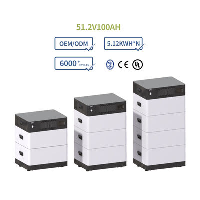よい価格 10KWh 15KWh 20KWh 51.2V 80A 太陽エネルギー貯蔵システム CE UL のリチャージ可能なライフPO4 バッテリー オンラインで