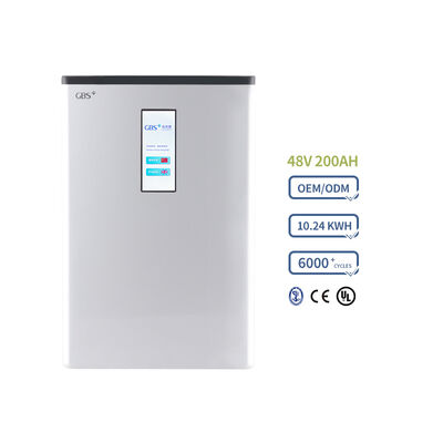 よい価格 CE UL 51.2v 48v 100ah 200ah 壁掛け式 10kWh LiFePO4 家庭用バッテリー ソーラーエネルギー貯蔵 LiFePO4 バッテリー オンラインで
