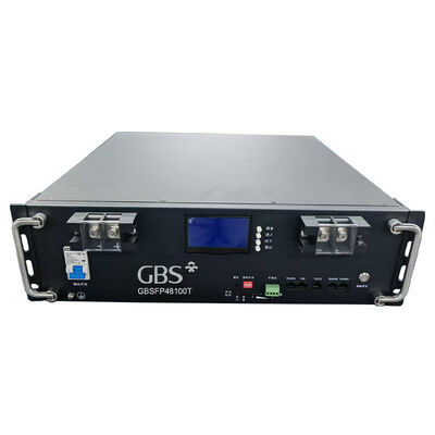 よい価格 GBS 5kWh 51.2V LiFePO4 分割型ラックマウント型家庭用エネルギー貯蔵バッテリー 5000サイクル寿命 CAN通信 オンラインで