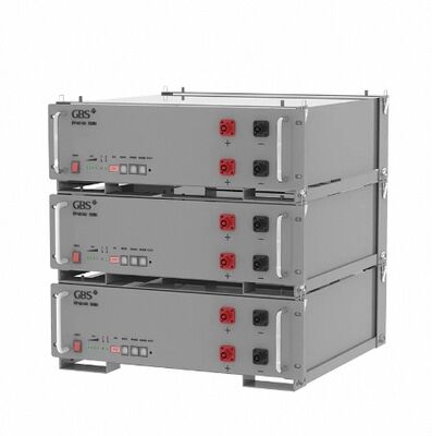 よい価格 リチャージャブルラックタイプリチウムイオンバッテリーパック 51.2V 100Ah LiFePO4バッテリー 51.2V 300Ah ホームエネルギー貯蔵システム用 オンラインで