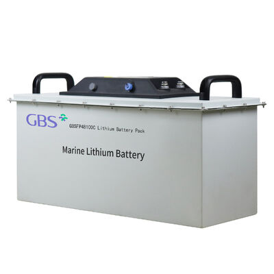 よい価格 GBS 48V CE 承認 100Ah Marine リチウム Lifepo4 バッテリー パック BMS 3000 サイクル -20~65 動作温度 GBSFP48100C 5KW オンラインで