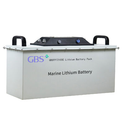 よい価格 GBS GBSFP72100C ディープサイクル 76.8V 100Ah LiFePO4 リチウムバッテリー BMS 3000サイクル 海上使用 -20C 65C 動作温度 7.68KW マックス オンラインで